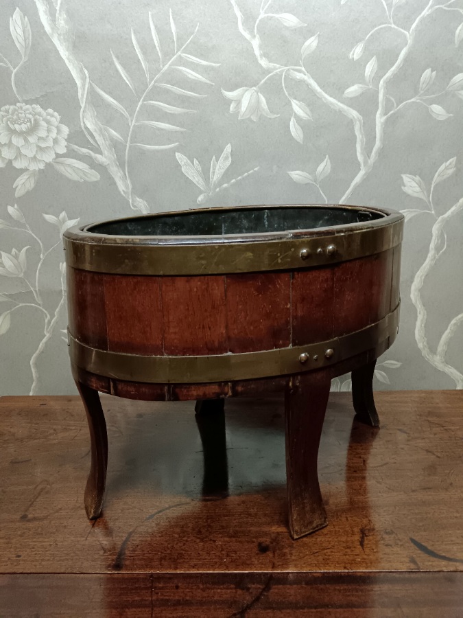 A Mahogany and Brass Bound Wine Cooler Jardiniere  (2).jpg